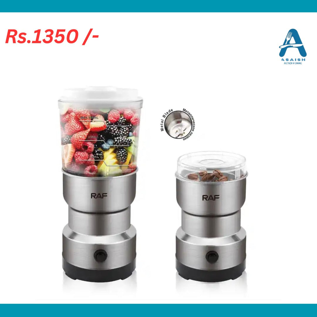 RAF R.7113 Coffee & Juice Blender (2-in-1)