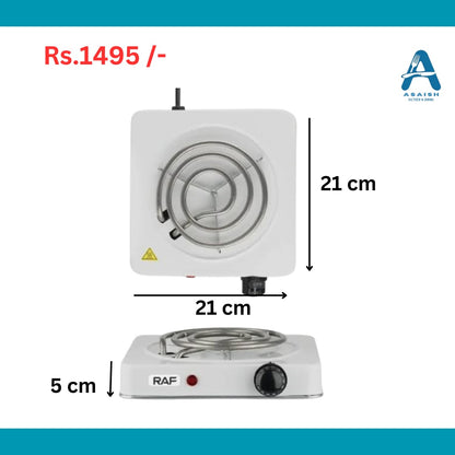 RAF Electric Stove (1000W) – Model R8010A